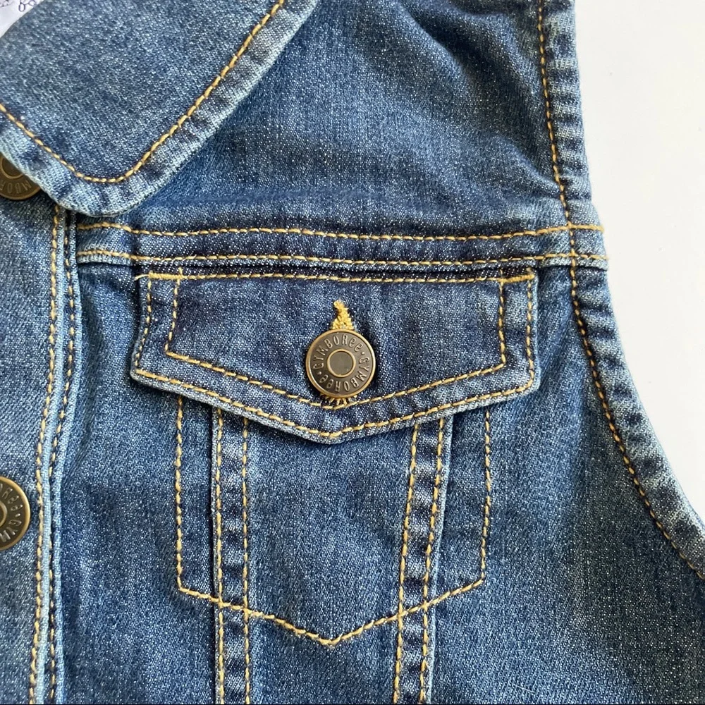 Gymboree denim vest